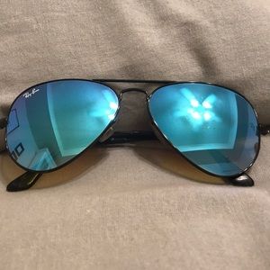 ray ban aviator large metal
